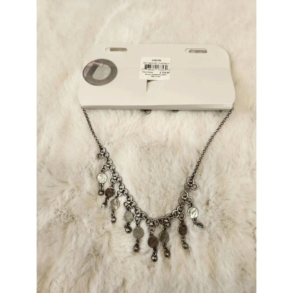 NWT Swarovski Crystallized 5480100 Necklace W/Earrings Set $129 - Picture 9 of 14